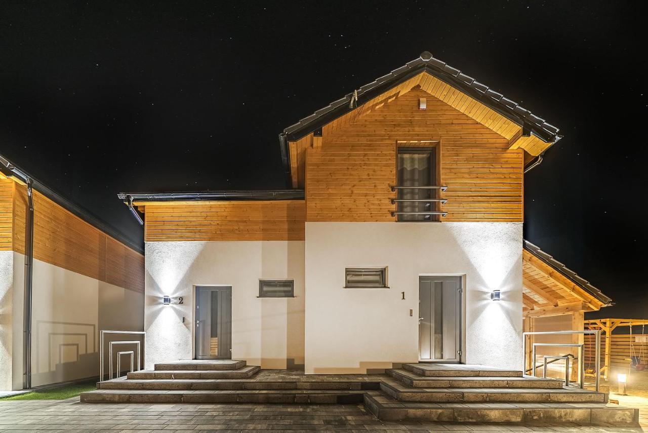 Domki Zlote Piaski Kryty Basen Sauna Jacuzzi Jastrzębia Góra エクステリア 写真