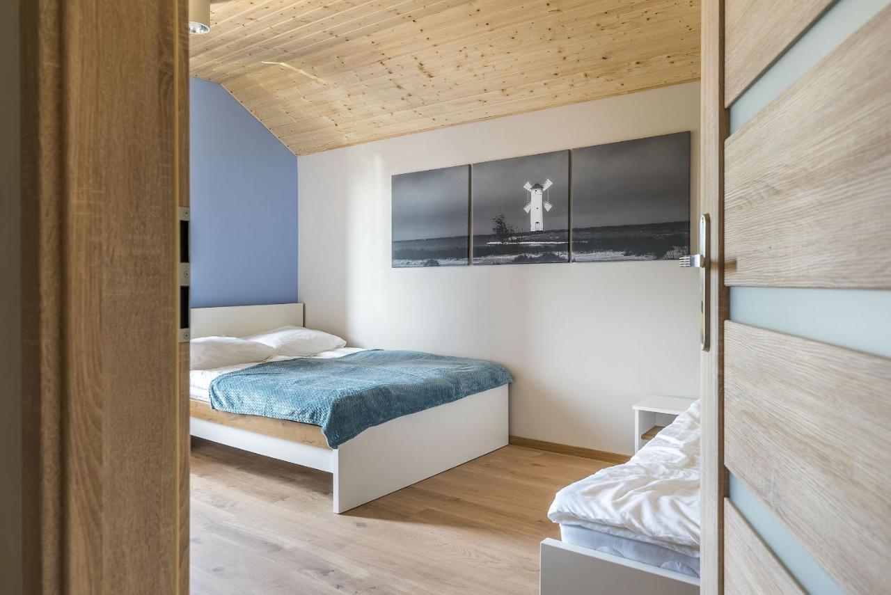 Domki Zlote Piaski Kryty Basen Sauna Jacuzzi Jastrzębia Góra エクステリア 写真