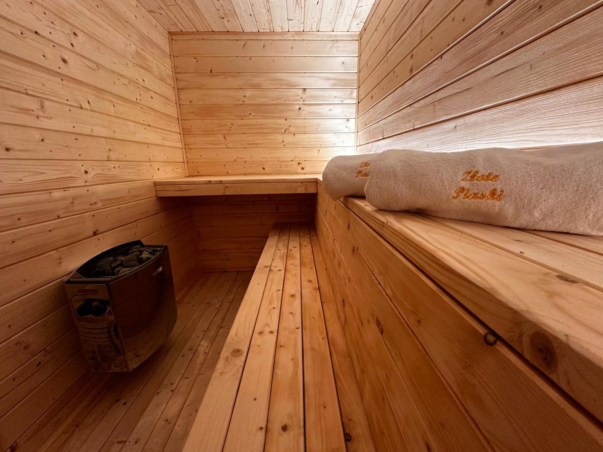 Domki Zlote Piaski Kryty Basen Sauna Jacuzzi Jastrzębia Góra エクステリア 写真