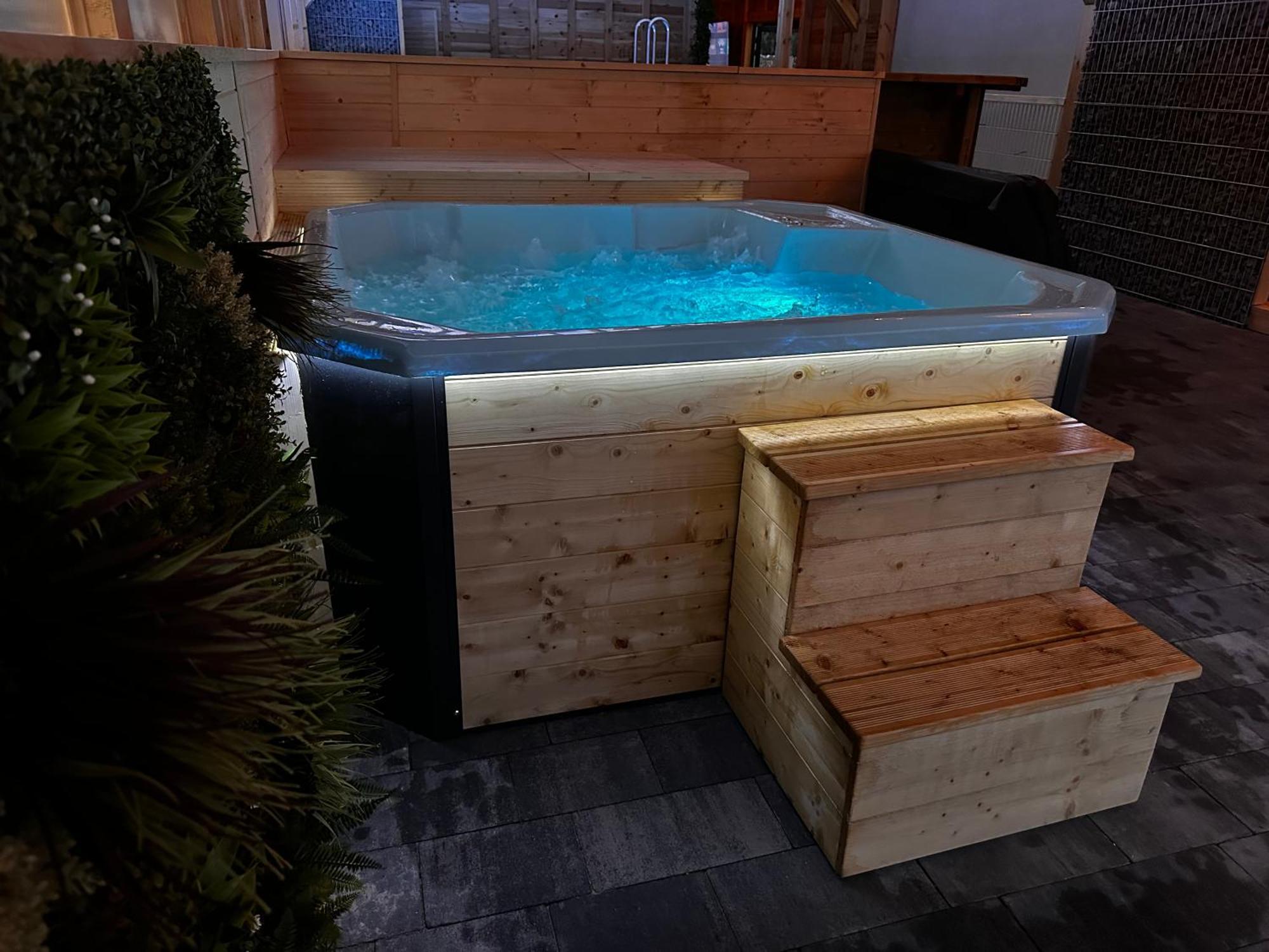 Domki Zlote Piaski Kryty Basen Sauna Jacuzzi Jastrzębia Góra エクステリア 写真