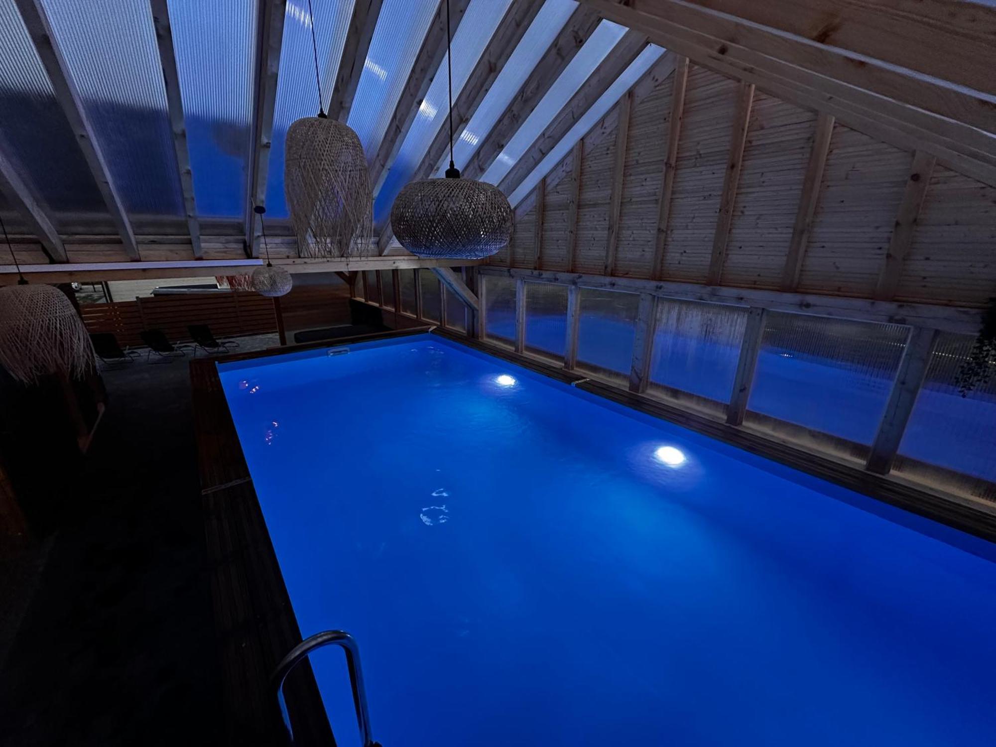Domki Zlote Piaski Kryty Basen Sauna Jacuzzi Jastrzębia Góra エクステリア 写真