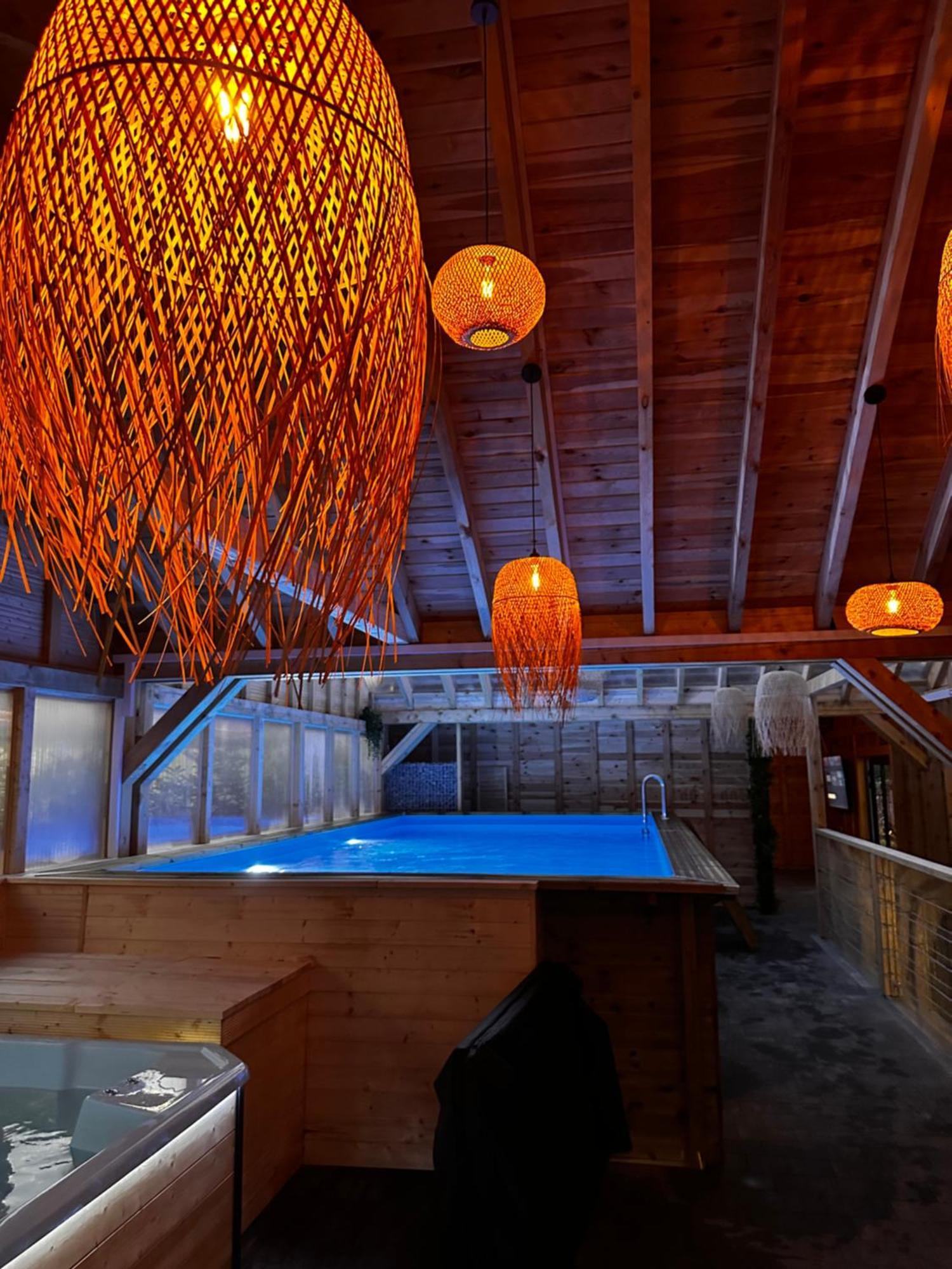 Domki Zlote Piaski Kryty Basen Sauna Jacuzzi Jastrzębia Góra エクステリア 写真