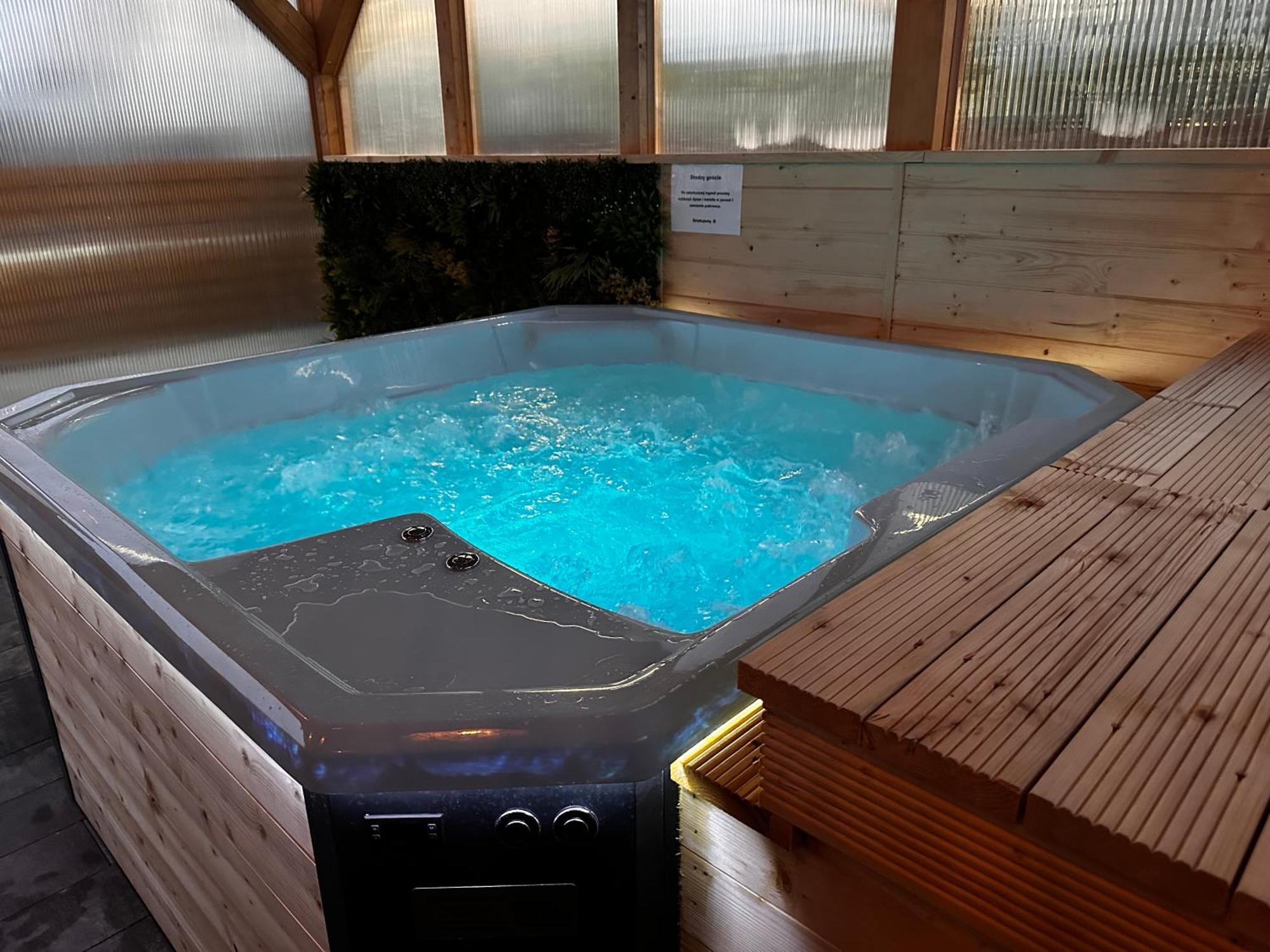 Domki Zlote Piaski Kryty Basen Sauna Jacuzzi Jastrzębia Góra エクステリア 写真