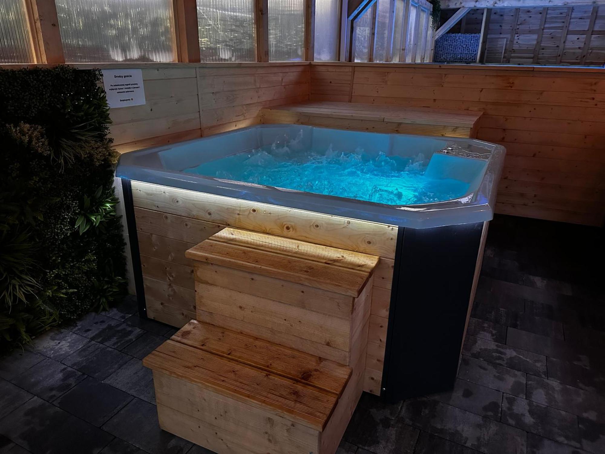 Domki Zlote Piaski Kryty Basen Sauna Jacuzzi Jastrzębia Góra エクステリア 写真